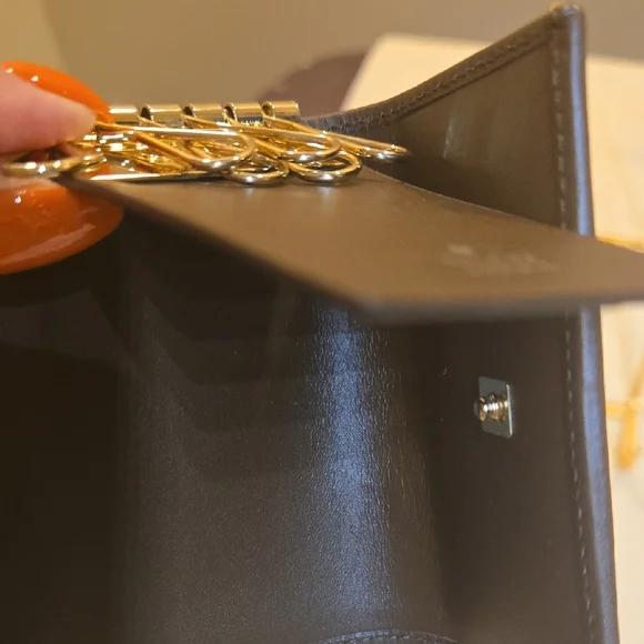 Gucci Sherry Black and Tan Key And Card Holder - Picture 8 of 11